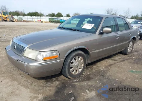 2003 Mercury Grand Marquis Ls z USA, uszkodzony, nr VIN 2MEFM75W83X637565